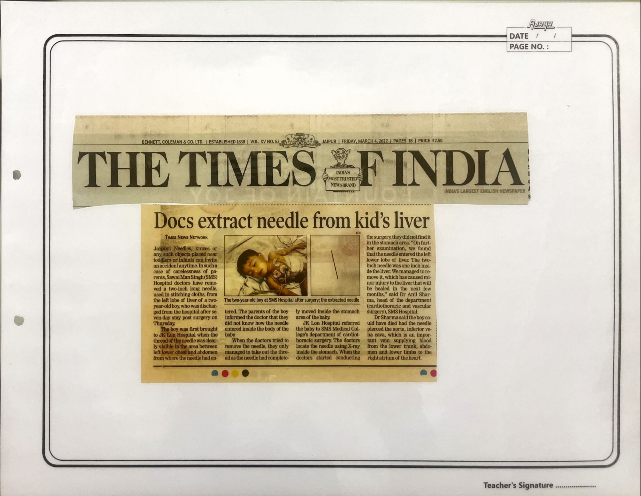 News Clipping 2022